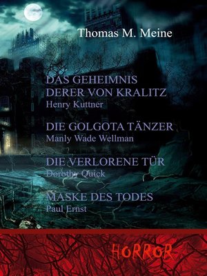 cover image of Das Geheimnis derer von Kralitz und andere Horrorgeschichten